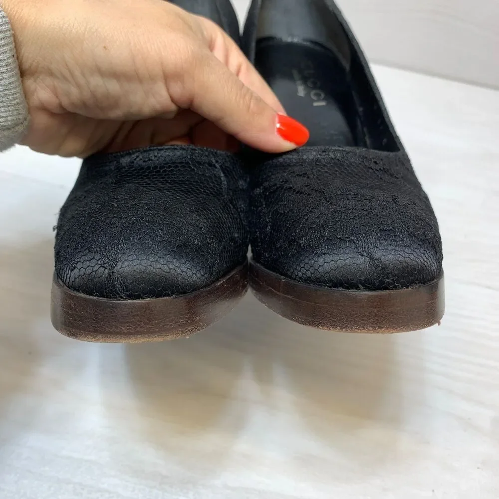 Gucci platform pumps